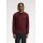 FRED PERRY Sweatshirt mit Rundhalsausschnitt oxblood/ ecru