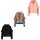 BLUTSGESCHWISTER Zip-up Hoodie Ruffle Rebel