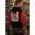 KING KEROSIN Hooded Zip Sweatshirt Never Fuck A Fucker