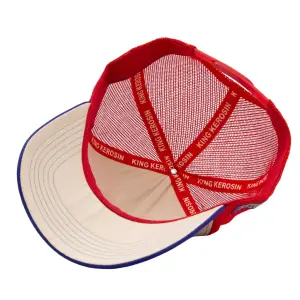 KING KEROSIN Trucker Cap Never Fuck A Fucker beige