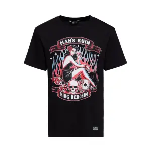 KING KEROSIN T-Shirt Mans Ruin black
