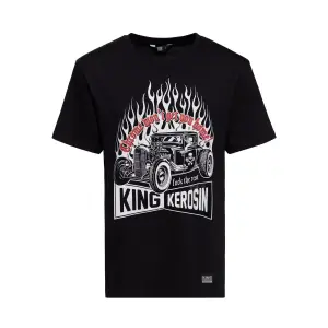 KING KEROSIN T-Shirt Chrome Wont Get You Home black