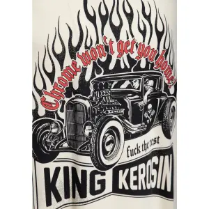 KING KEROSIN T-Shirt Chrome Wont Get You Home off white