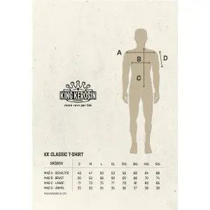 KING KEROSIN T-Shirt Bobber Garage grey