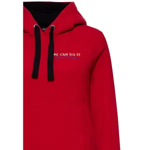 QUEEN KEROSIN Hoodie We Can Do it red
