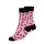 Queen Kerosin Socks Cherries pink