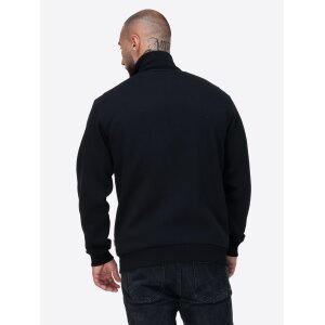 LONSDALE Cropston Zipsweat Jacket black/ white/ red