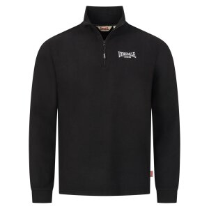 LONSDALE Lostock Sweatshirt black/ white
