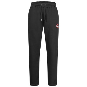 LONSDALE Hemyock Jogginghose black/ red/ white