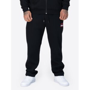 LONSDALE Hemyock Jogginghose black/ red/ white