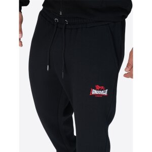 LONSDALE Hemyock Jogging Pants black/ red/ white