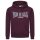 LONSDALE Sellan Kapuzensweatshirt oxblood/ dark navy/ ecru