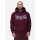 LONSDALE Sellan Kapuzensweatshirt oxblood/ dark navy/ ecru