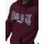LONSDALE Sellan Kapuzensweatshirt oxblood/ dark navy/ ecru