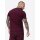 Lonsdale Dukinfield T-Shirt oxblood/ dark navy/ ecru