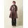 KING LOUIE Anais Coat Shine bordeaux red