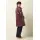 KING LOUIE Anais Coat Shine bordeaux red