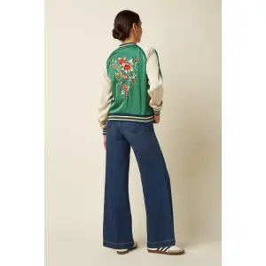 KING LOUIE Bomber Jacket Lazou fir green