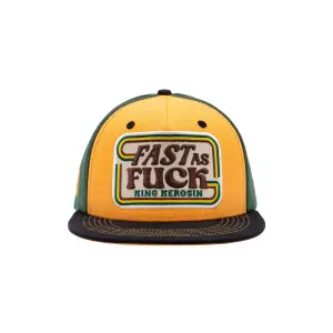 KING KEROSIN Flatbrim Cap Fast As Fuck