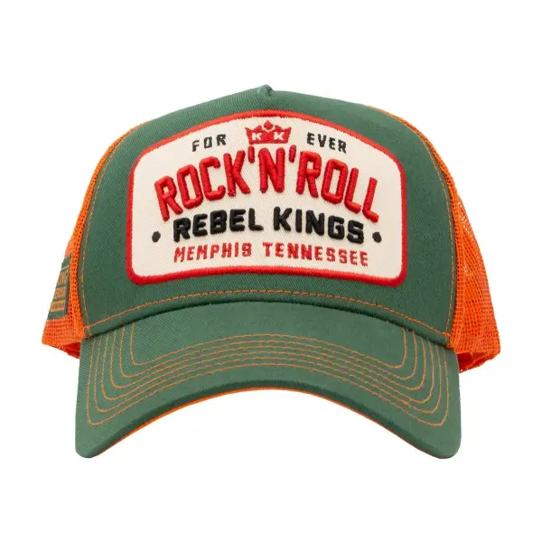 KING KEROSIN Trucker Cap Forever RocknRoll green