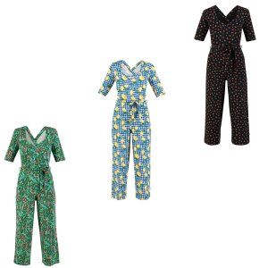 BLUTSGESCHWISTER Jumpsuit Flaming Heart Marlene