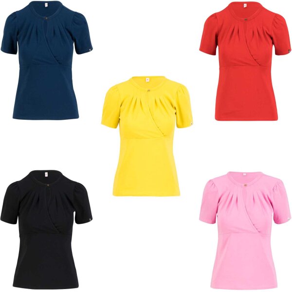 BLUTSGESCHWISTER T-Shirt Criss Cross Cœur