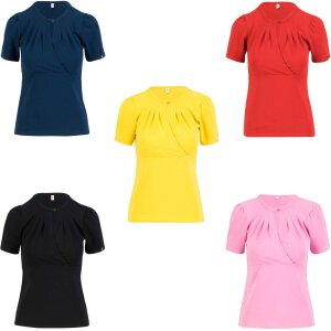 BLUTSGESCHWISTER T-Shirt Criss Cross Cœur