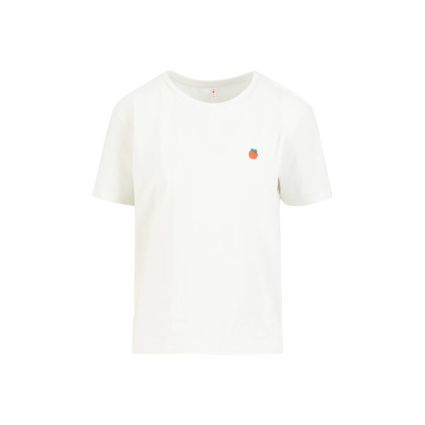 BLUTSGESCHWISTER T-Shirt Message Tee Love my Carbs blanc white