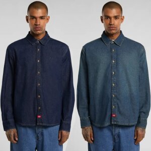 DICKIES Lightweight Denim Shirt Langarmhemd