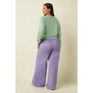 KING LOUIE Febe Sweater Peachy cameo green