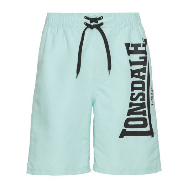LONSDALE Radmoor Badehose aqua/ black