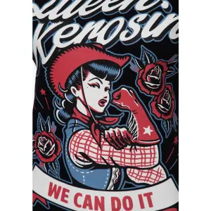 QUEEN KEROSIN T- Shirt We Can Do It black