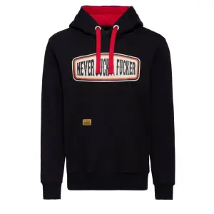 KING KEROSIN Kapuzenpullover Never Fuck A Fucker black