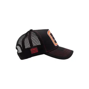 KING KEROSIN Trucker Cap mit Statement-Patch Never Fuck A...