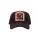 KING KEROSIN Trucker Cap mit Statement-Patch Never Fuck A Fucker black