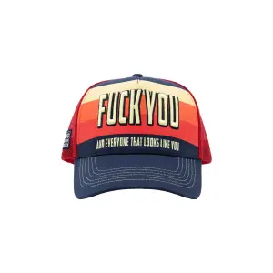 KING KEROSIN Trucker Cap Fuck You mehrfarbig