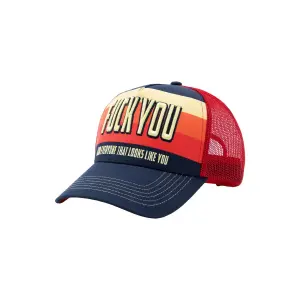 KING KEROSIN Trucker Cap Fuck You mehrfarbig