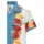 KING KEROSIN Hawaiian Shirt Tropical Flowers beige