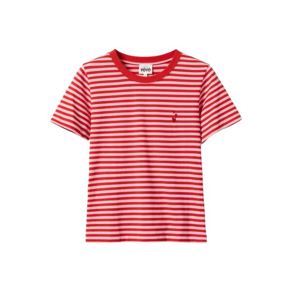 MADEMOISELLE YéYé Endless Horizon T-Shirt mini stripes red