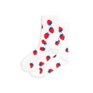 MADEMOISELLE YéYé Strawberry Socken ecru