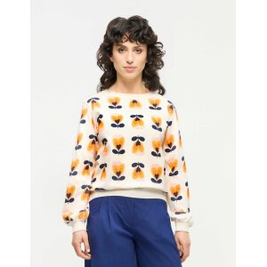 MADEMOISELLE YéYé Flower Love Knit Jumper...