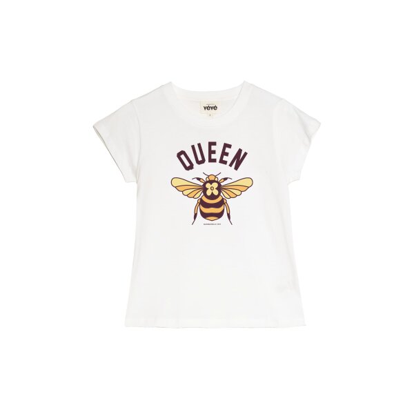 MADEMOISELLE YéYé Queen Bee T-Shirt ecru