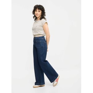MADEMOISELLE YéYé Rebel Rise Denim Trousers blue