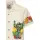 KING KEROSIN Hawaiihemd Lucky Monster offwhite