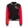 QUEEN KEROSIN College Jacke We Can Do schwarz