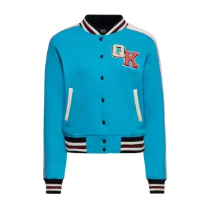 QUEEN KEROSIN College Jacke California Beachin blue