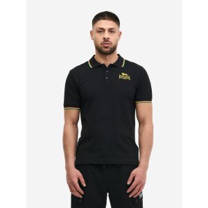 LONSDALE Poloshirt Sounds Four black/ rainbow