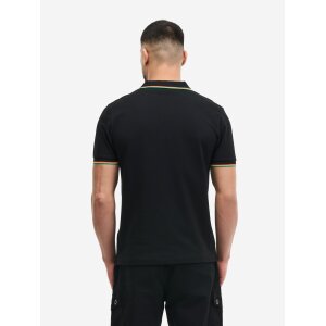 LONSDALE Polo Shirt Sounds Four black/ rainbow