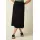 KING LOUIE Border Midi Skirt Silva black