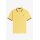 FRED PERRY Twin Tipped Girl Polo lemon/ oxblood